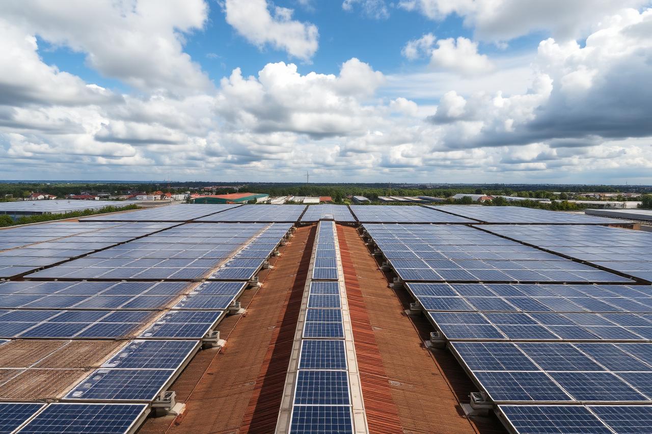 Zonnepanelen op bedrijfsdaken in Zuidwest-Nederland